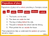 Prepositions - Years 5 and 6 Teaching Resources (slide 5/22)